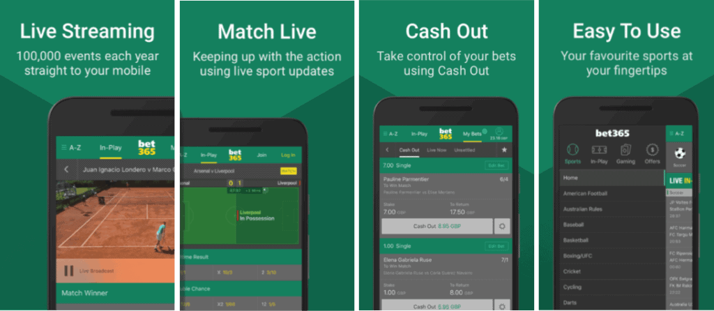 Bet365 Betting App
