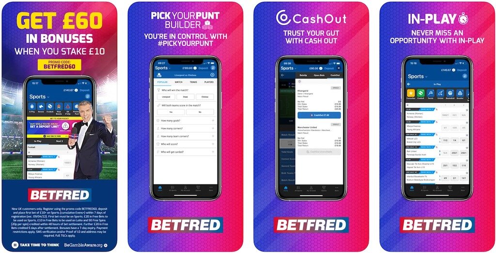 Betfred mobile app