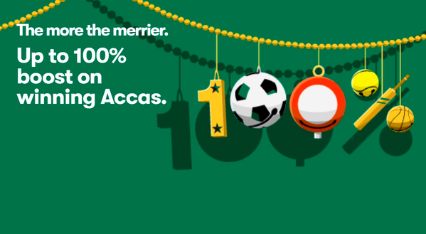 10bet Your up to 100% Acca Boost